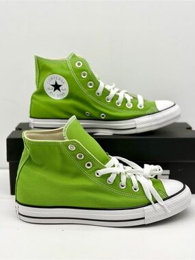 Converse Lime Green High Top Sneakers CTAS HI